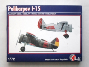 PAVLA 1/72 72047 POLIKARPOV I-15